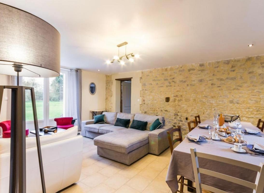 L'Ilot Pomme Cottage Campigny (Calvados) Exterior foto